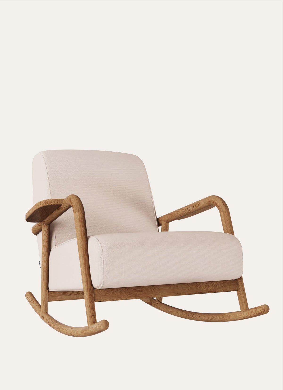 Rocking Armchair in Cream
