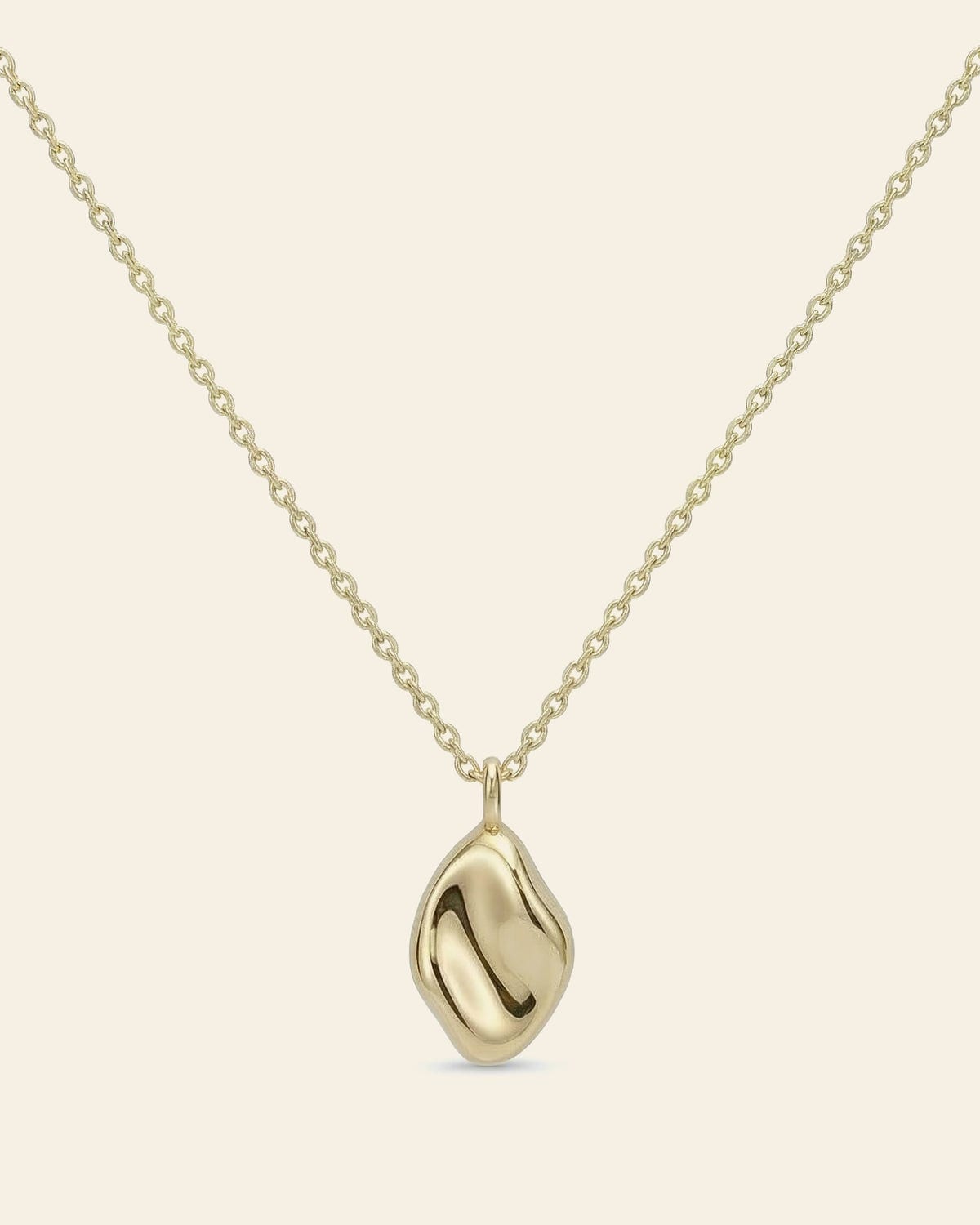 Wave Pendant Necklace